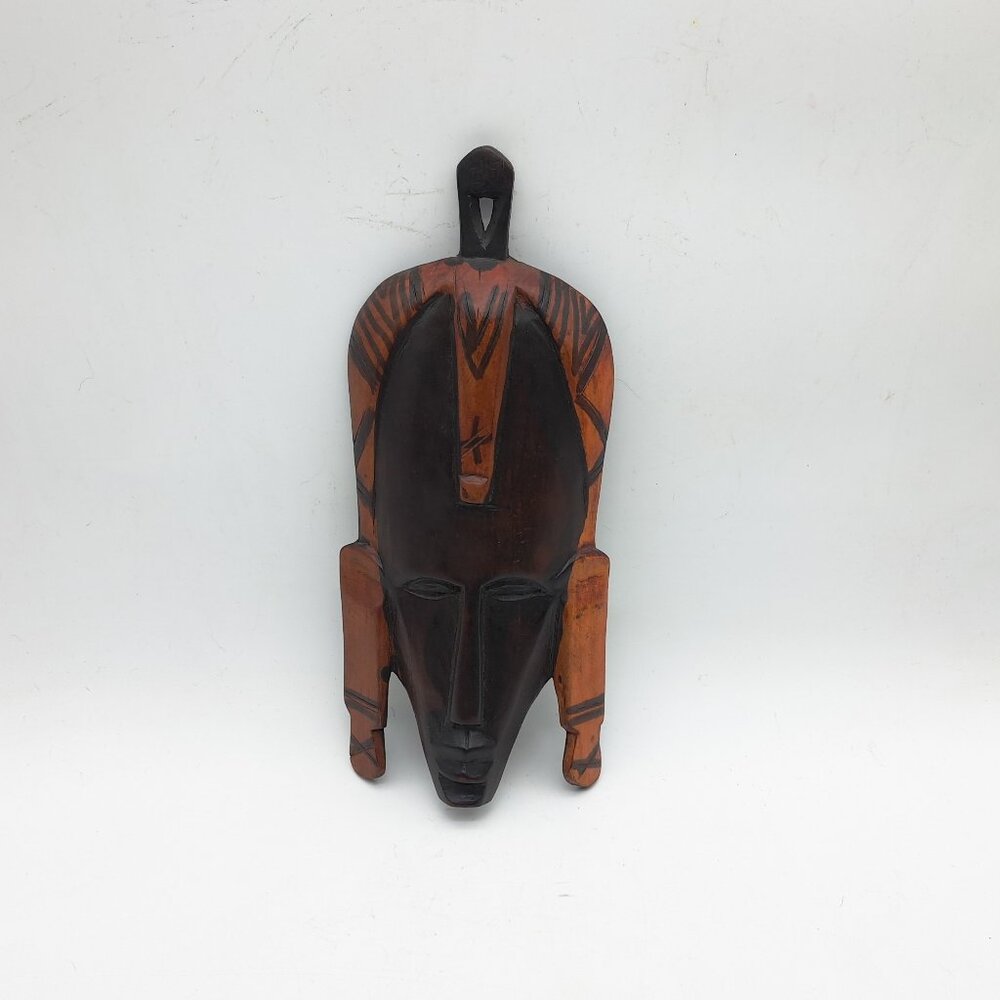 Vintage Maasai Wall Mask From Kenya